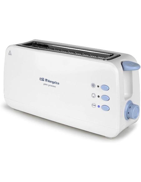 TOSTADOR ORBEGOZO TO4012 1 RANURA BLANCO