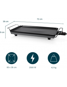PLANCHA-ASAR PRINCESS 102325 XXL 2500 W. 2