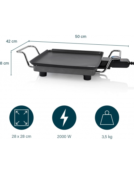 PLANCHA-ASAR PRINCESS 102210 1900W. MINI