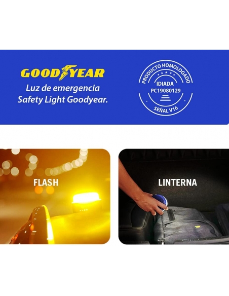 LUZ EMERGENCIA GOODYEAR V-16 TR