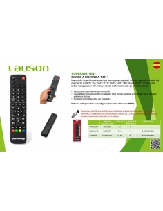 MANDO A DISTANCIA LAUSON 1E UNIVERSAL 2