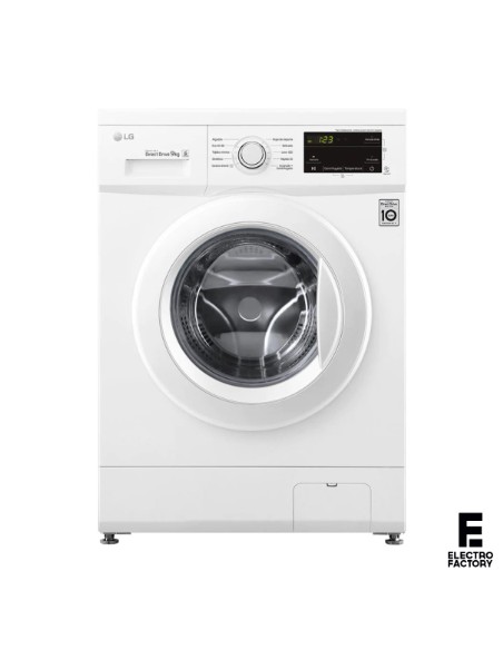 LAVADORA LG F4J3VY3W 9KG 1400RPM D