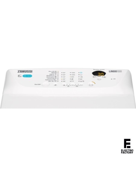 LAVADORA ZANUSSI ZWQ61265CI C/S 6KG 1200RPM D