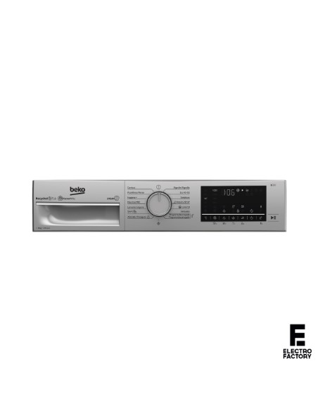 LAVADORA BEKO B3WFT58220X 8KG 1200RPM C INOX INVERTER