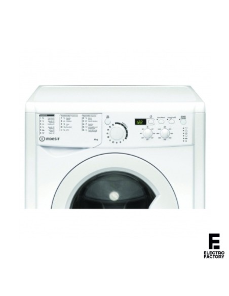 LAVADORA INDESIT EWD61051W 6KG 1000RPM F