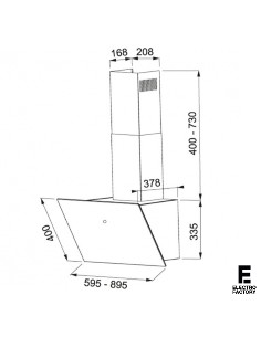 CAMPANA MEPAMSA CUADRO 60 BLANCO 2
