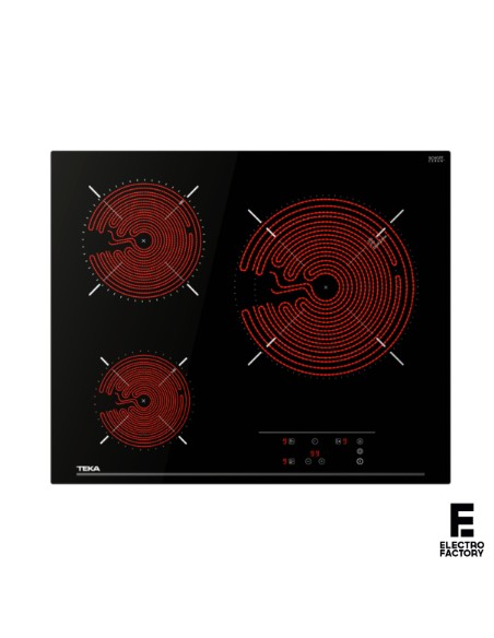 VITROCERAMICA TEKA TB6315 3F BISEL DIGITAL