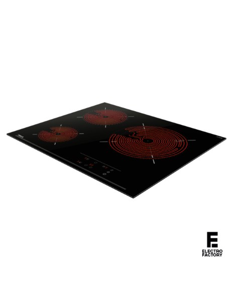 VITROCERAMICA TEKA TB6315 3F BISEL DIGITAL