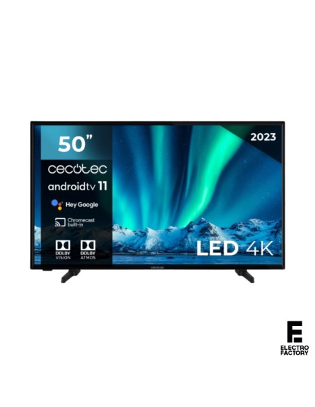 TV LED CECOTEC ALU00050 50" ANDROID TV GOOGLE 4K