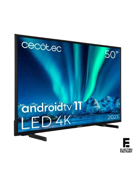 TV LED CECOTEC ALU00050 50" ANDROID TV GOOGLE 4K