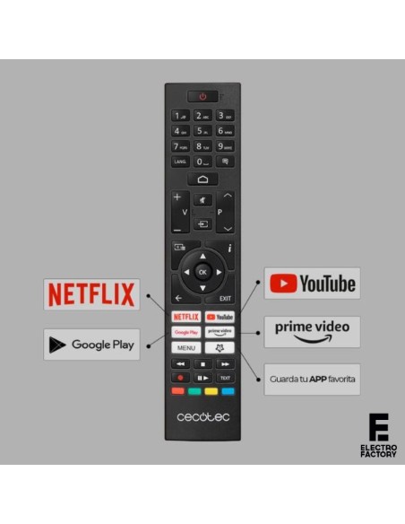 TV LED CECOTEC ALU00050 50" ANDROID TV GOOGLE 4K