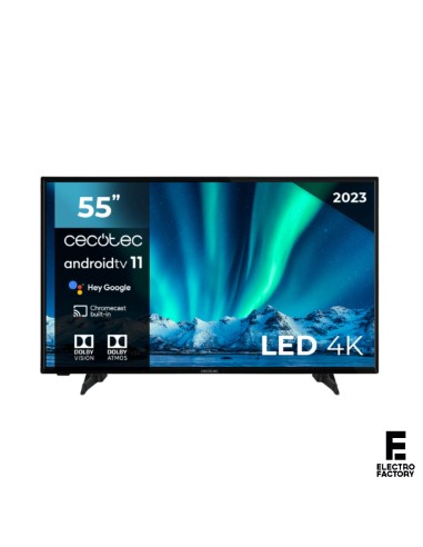 Smart TV Cecotec 02606 55 4K Ultra HD QLED - Tiendetea