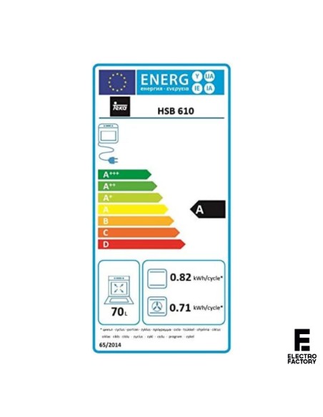 HORNO TEKA HSB610WH BLANCO MULTIFUNCION