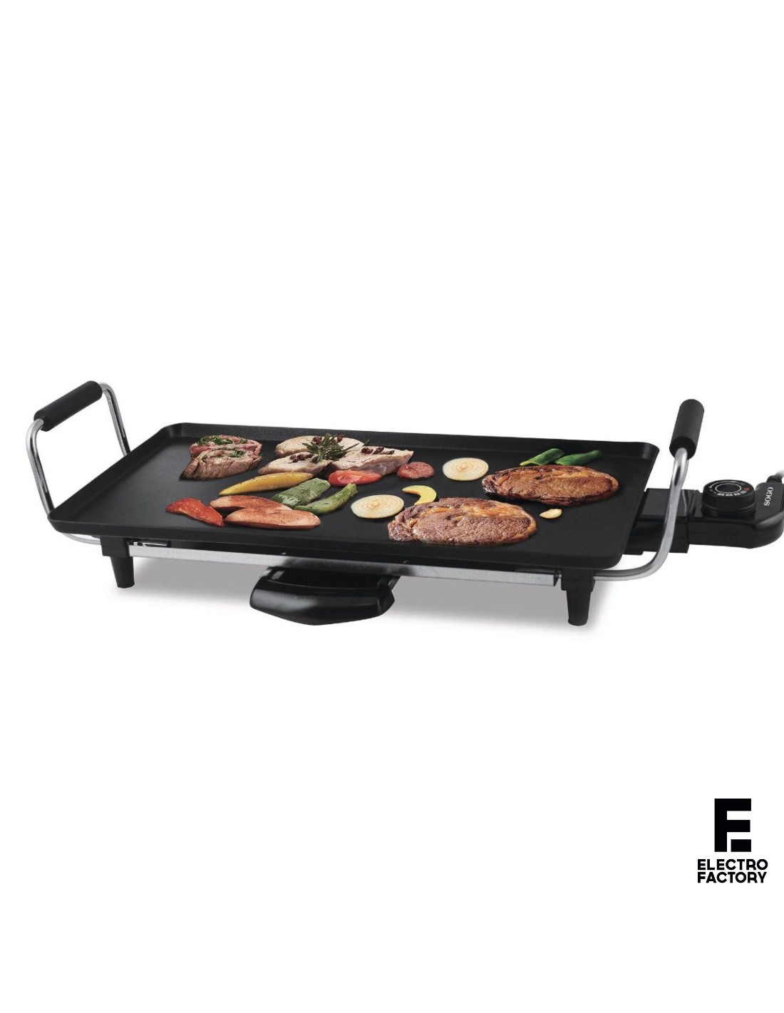 Plancha De Asar SOGO Cuadrada - 1500w – ELECTROCAPI