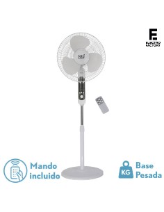 VENTILADOR FABRILAMP CALMA PIE 45W TEMPORIZADOR
