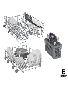 LAVAVAJILLAS BEKO DIS35023 INTEGRABLE 45CM E 2