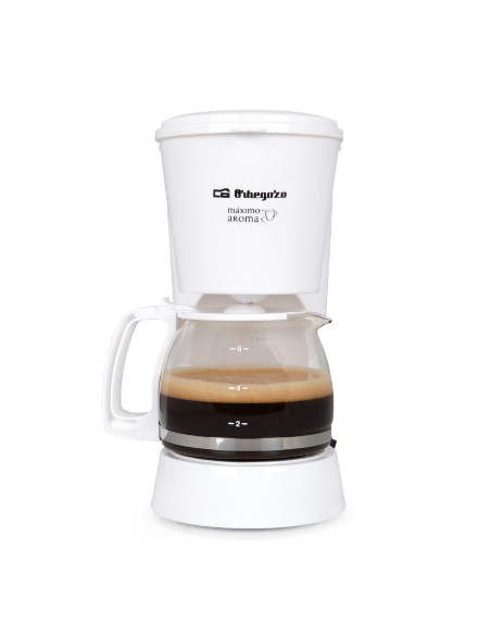 CAFETERA ORBEGOZO CG4012 6 TAZAS BLANCO