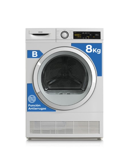 SECADORA SVAN SSC800BD 8KG CONDENSACION B PUERTA XXL LUZ