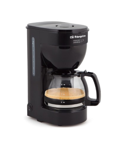 CAFETERA ORBEGOZO CG4014 6 TAZAS NEGRO