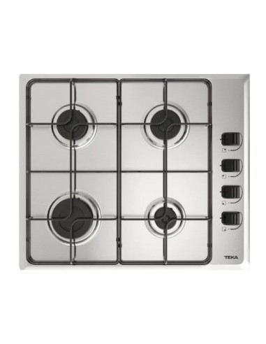 PLACA-INOX TEKA HLX640 INOX BUTANO 4F