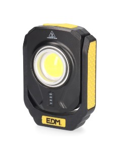 LINTERNA EDM 36442 LED 900LM RECARGABLE IMAN