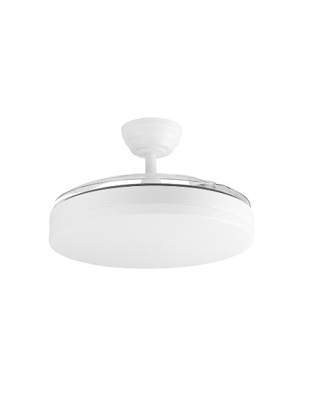 VENTILADOR ORBEGOZO CP139092 BLANCO TECHO RETRACTIL LED 92CM MANDO