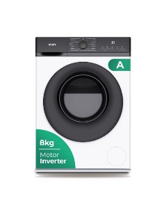 LAVADORA SVAN SL8203AIDV 8KG 1200RPM A INVERTER VAPOR