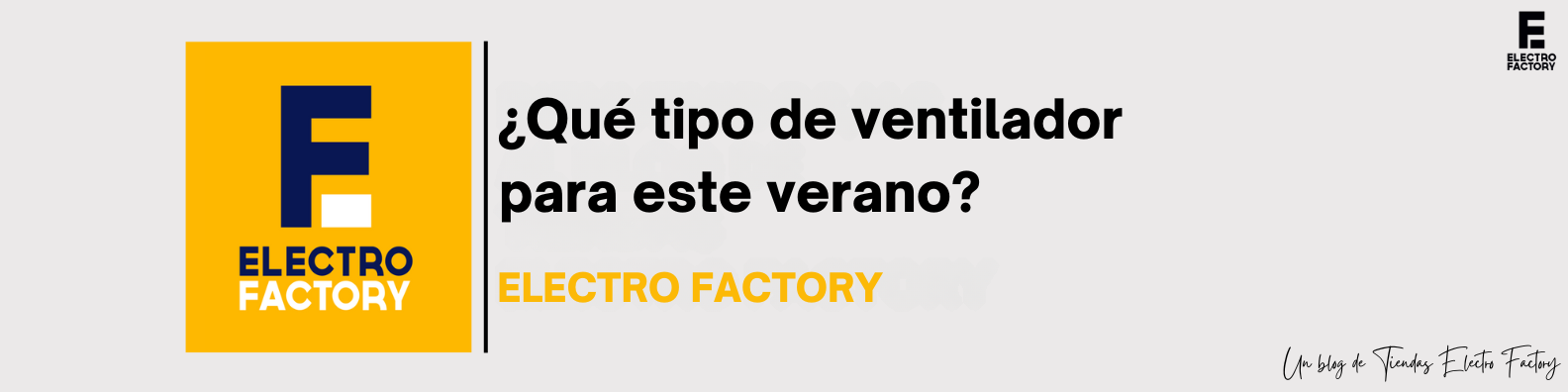 ¿Qué tipo de ventilador comprar para este verano?